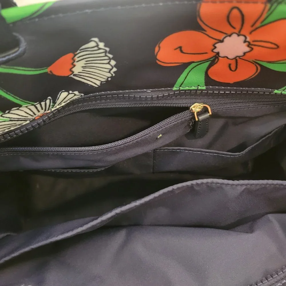 ♠️ kate spade ♠️ Little Better Sam Nylon Medium Shoulder Bag Rich Tote - Picture 6 of 7